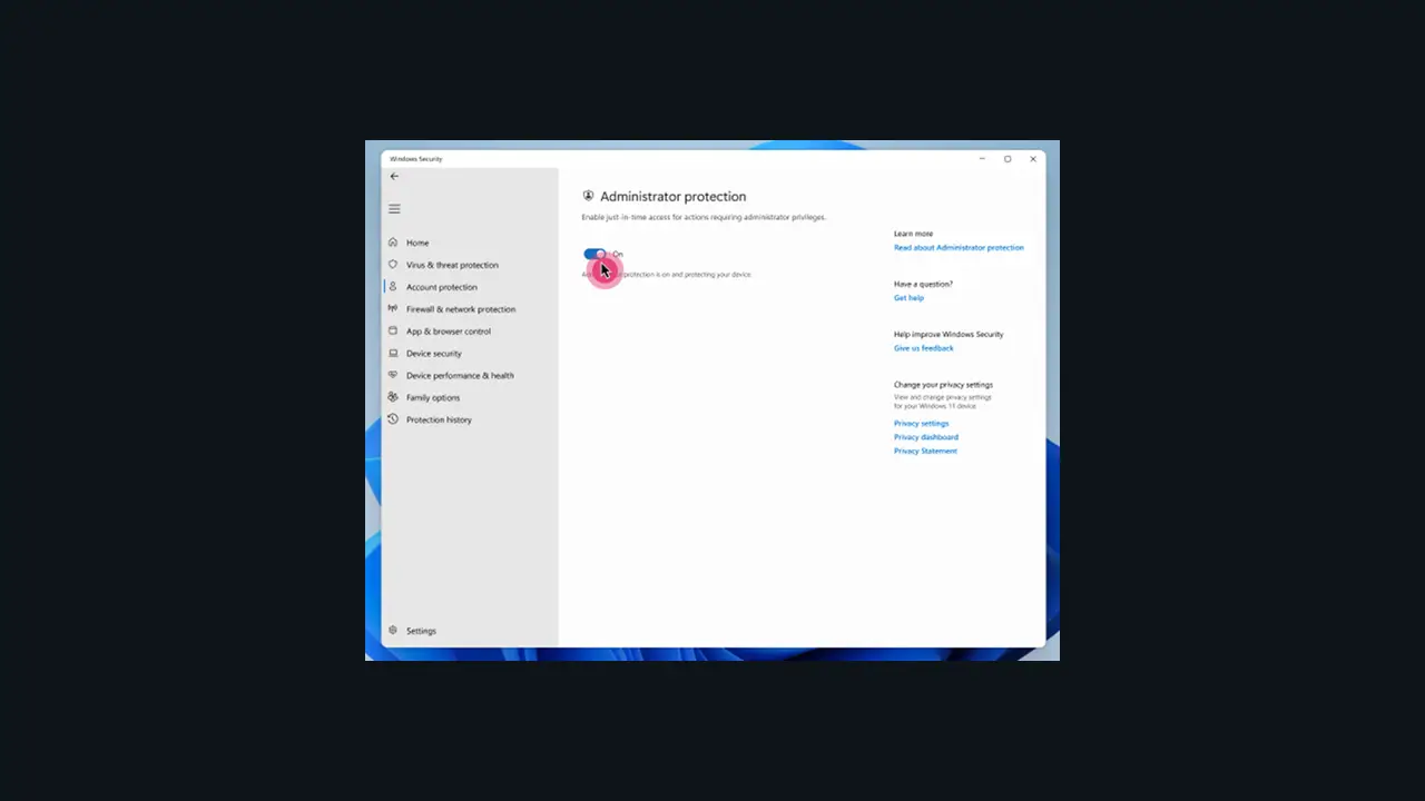 Cover image for How to Enable Administrator Protection in Windows 11